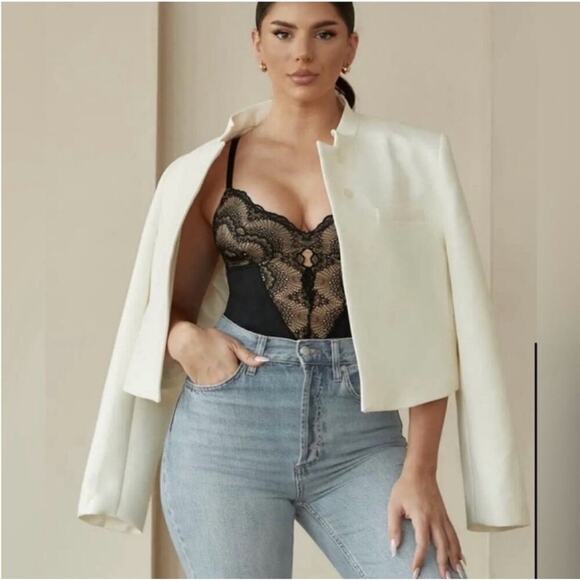 NWT PINSY Sculpting Lace Shapesuit Shapewear 1X #7 - Picture 3 of 6